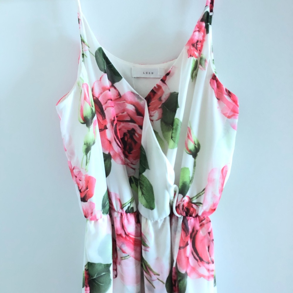 LUSH floral dress
